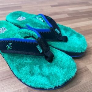 Limited Edition Sanuk x Grateful Dead “Furreal” Sandals - Like NEW